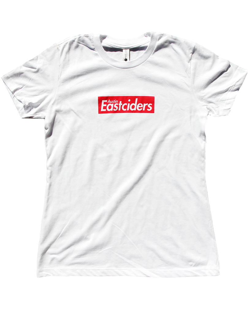 Supreme logo hotsell t shirt women's