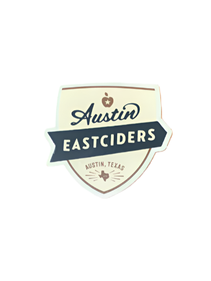 Austin Eastciders Shield Logo Sticker