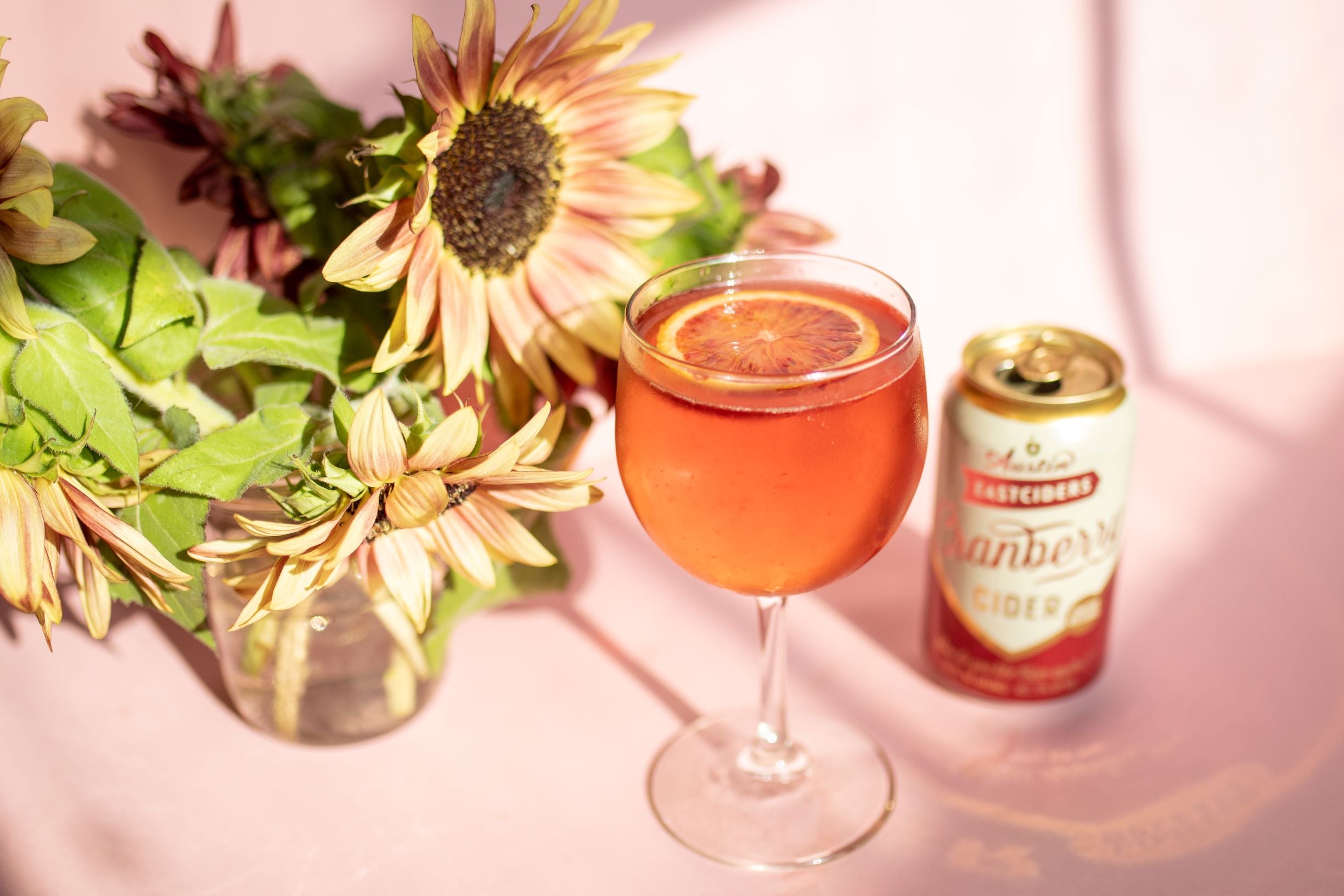 Cranberry Blood Orange Mimosa Austin Eastciders
