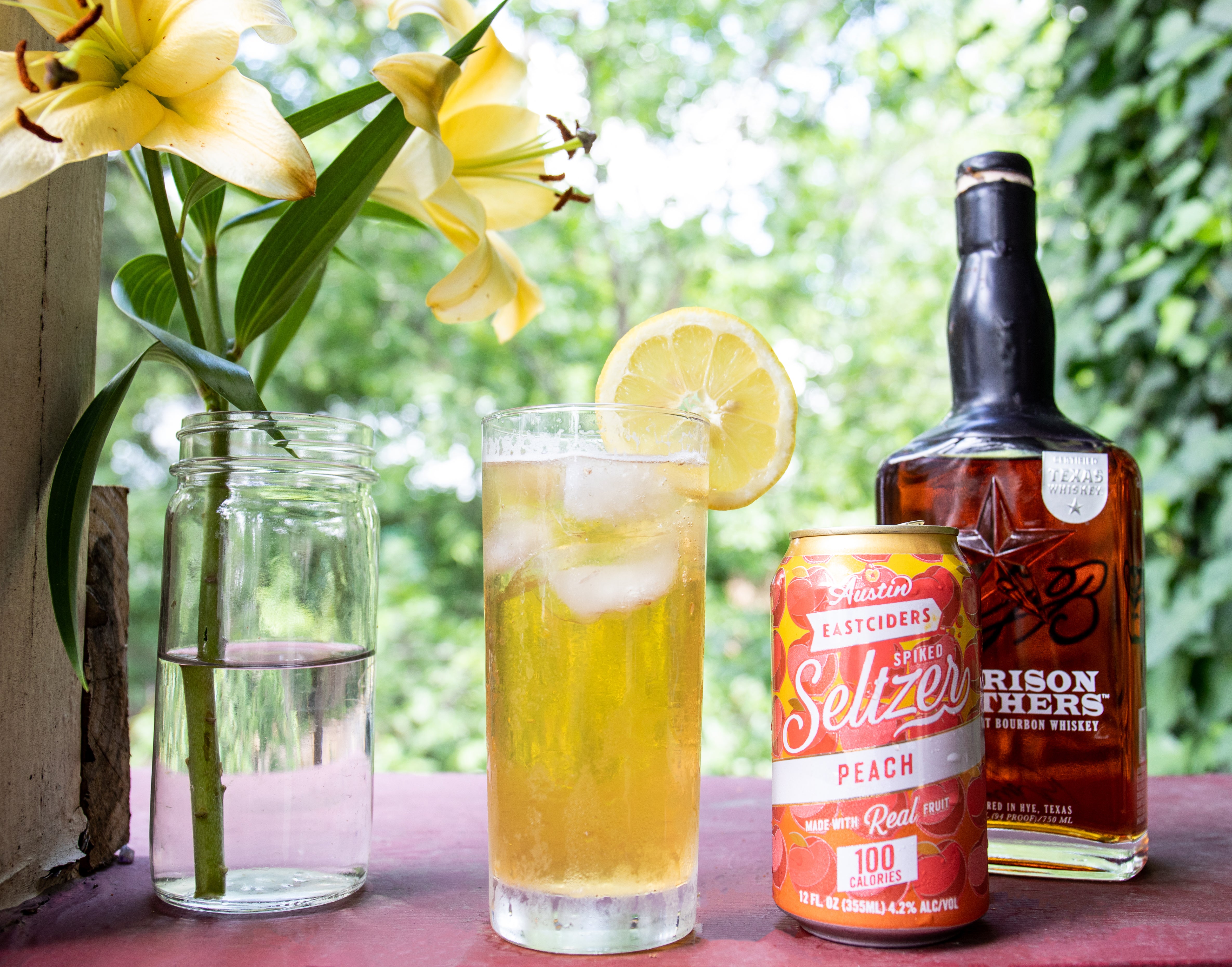 Peach Bourbon Lemonade