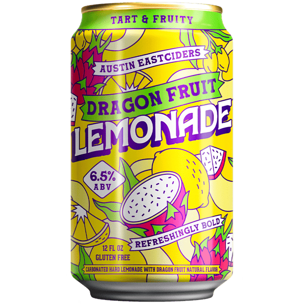 Austin Eastciders Dragon Fruit Lemonade