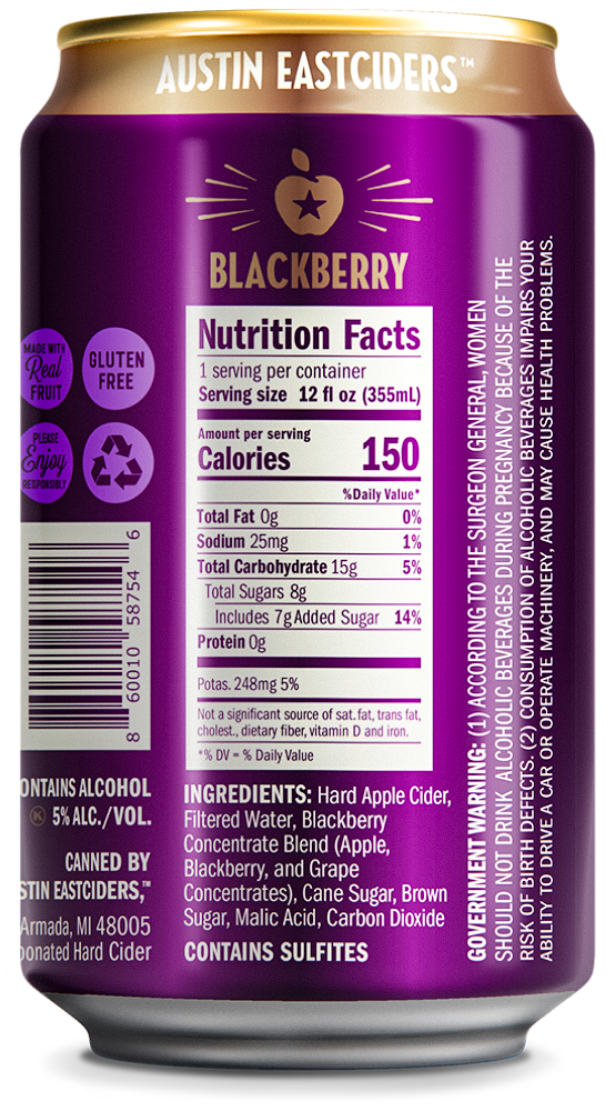 Austin Eastciders Blackberry Cider-2