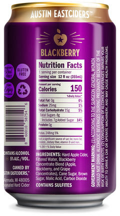 Austin Eastciders Blackberry Cider-2
