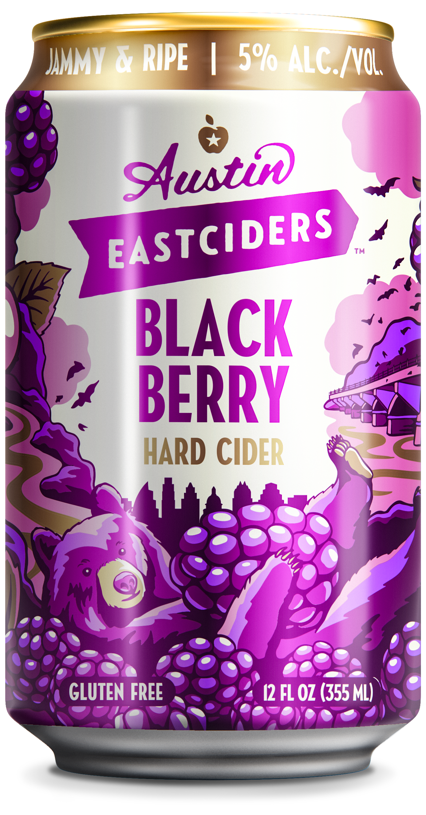 Austin Eastciders Blackberry Cider