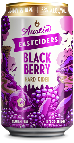Austin Eastciders Blackberry Cider-1