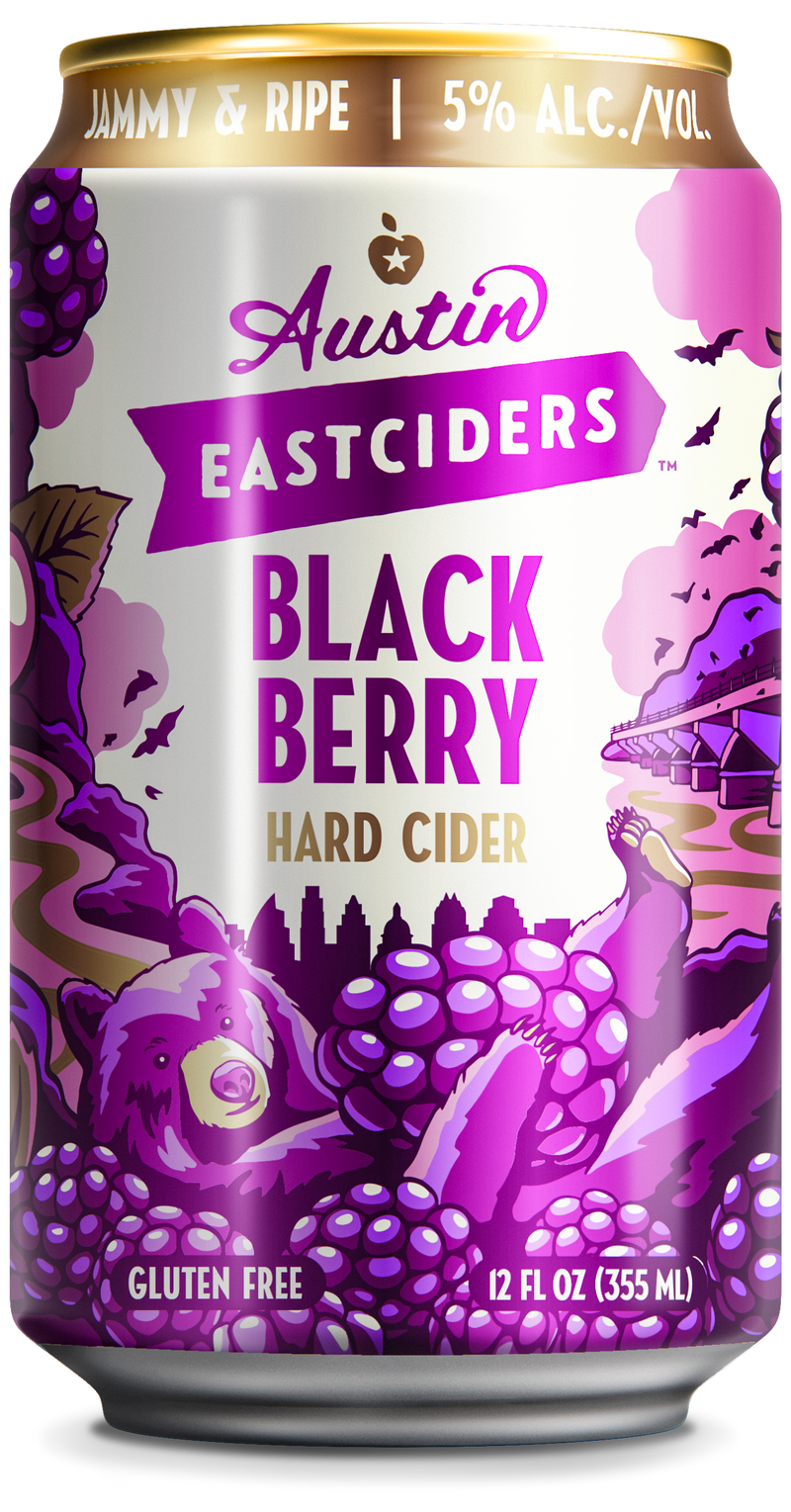 Austin Eastciders Blackberry Cider-1