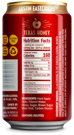 Austin Eastciders Texas Honey Cider-2