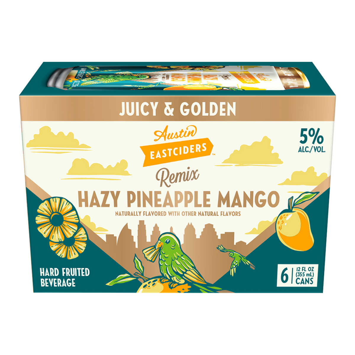 Austin Eastciders Hazy Pineapple Mango 6-pack