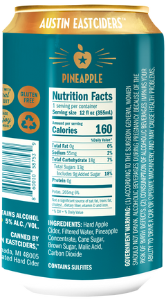 Austin Eastciders Pineapple Cider-2