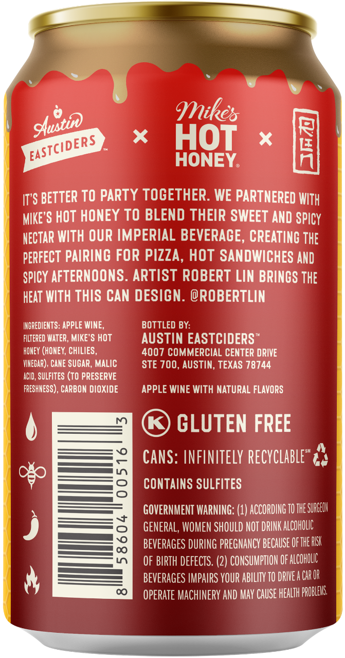 Mike's Hot Honey Cider Austin Eastciders